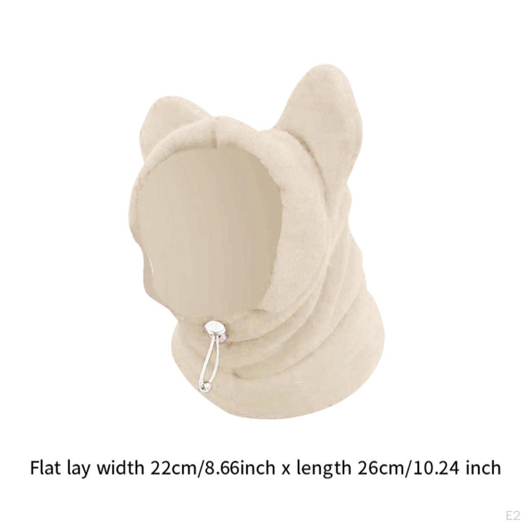 Костюм с регулируемой одеждой, ветрозащитная теплая толстовка с капюшоном для домашних животных, маленьких животных, щенков, котят, для улицы