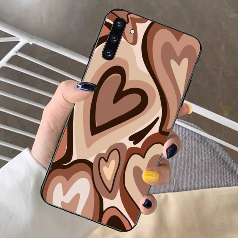 Чехол для телефона с сердечком для Samsung Note 5 7 8 9 10 20 pro plus lite ultra A21 12 72