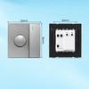 Concealed Installation Fan Speed Control Switch Ceiling Fan Wall Controls  Ceiling Fans