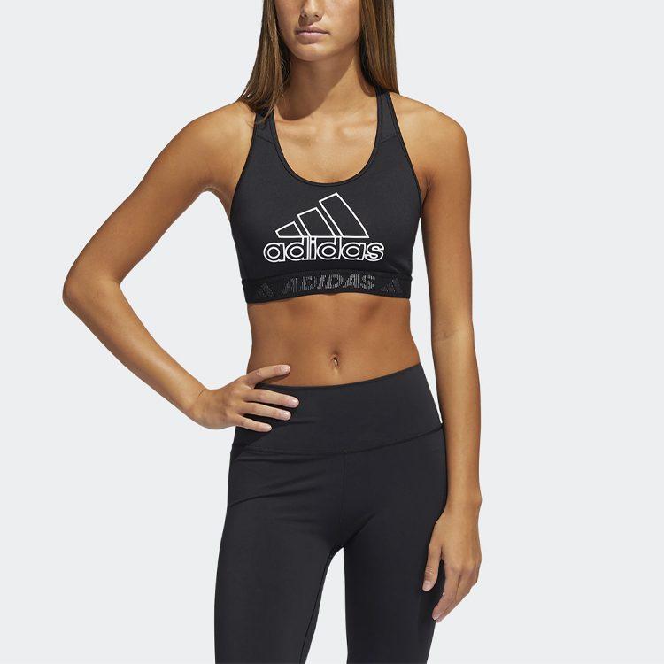 adidas Женские спортивные майки без рукавов Черный Racerback GL0579