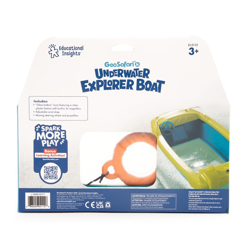 Learning Resources Boat Exploration Underwater Scope with Magnifying Lens EI5115 Genuine Product