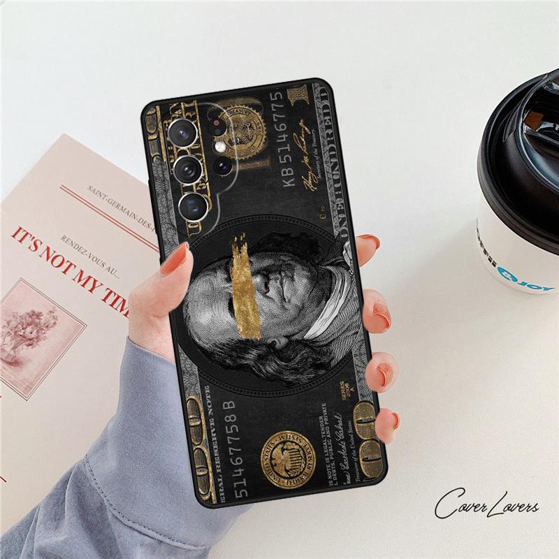 Доллары Деньги чехол для телефона Для Samsung Galaxy S24 S25 S23 S22 Ultra Note 10 20 Plus S20 S21 FE Cover
