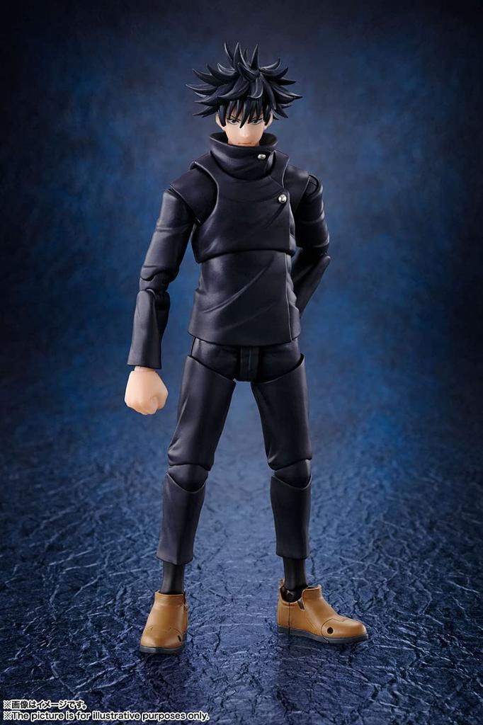 TAMASHII NATIONS Jujutsu Kaisen Megumi Fushiguro примерно 150 мм окрашенная подвижная фигурка BAS61876 SHFiguarts PVC&ABS