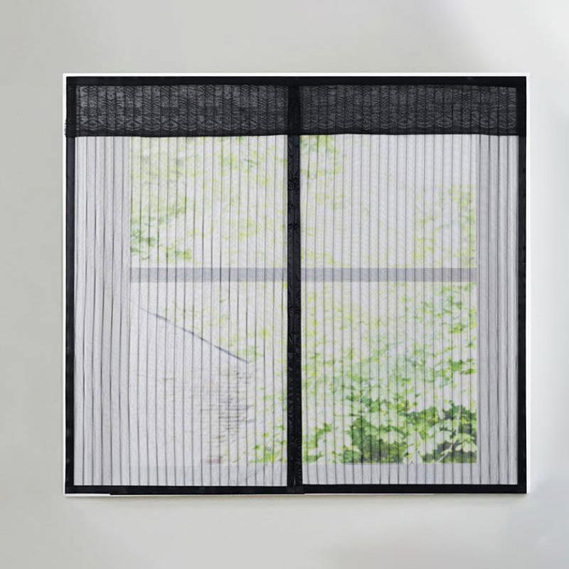 1 шт., дышащая бесшовная магнитная застежка, магнитная защита от ошибок, сетчатый оконный экран