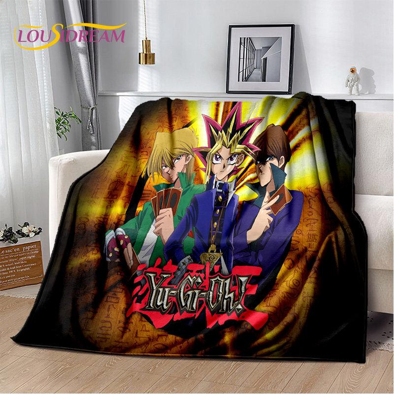 Yu-Gi-Oh MONSTER CARD аниме мягкое плюшевое одеяло с рисунком, фланелевое одеяло для гостиной, спальни, кровати, дивана, пикника, 3D
