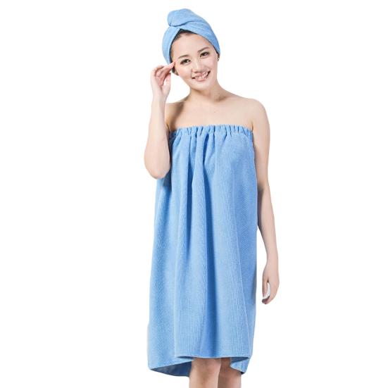 Домашний комплект 2 шт., женская водопоглощающая быстросохнущая шапочка для волос, банное полотенце, спа-обертка, душевая принадлежность
