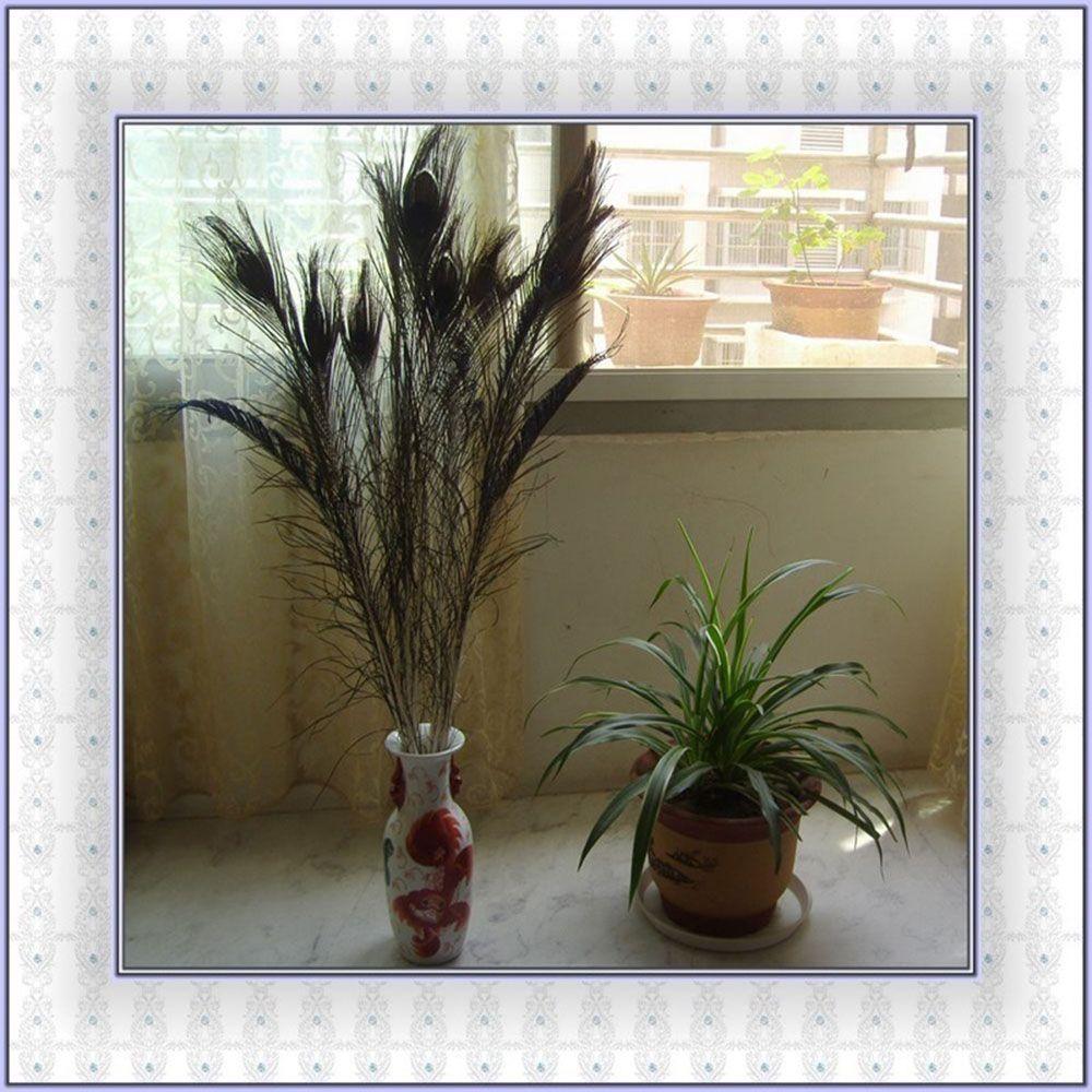 Useful Clothes Decals DIY Party Decor Natural Plume Peacock Eye Feathers Tail Artwork Ornaments