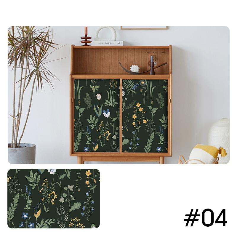 ПВХ водонепроницаемые самоклеящиеся обои для шкафа, шкафа, двери, декор, виниловые наклейки для ремонта, наклейки для мебели