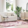 VidaXL Shaggy Rug with Long Pile Powder Pink 160x230 Cm Polyester, Rug, Bedroom Rug, Modern Rug, Living Room Rug, 4102841