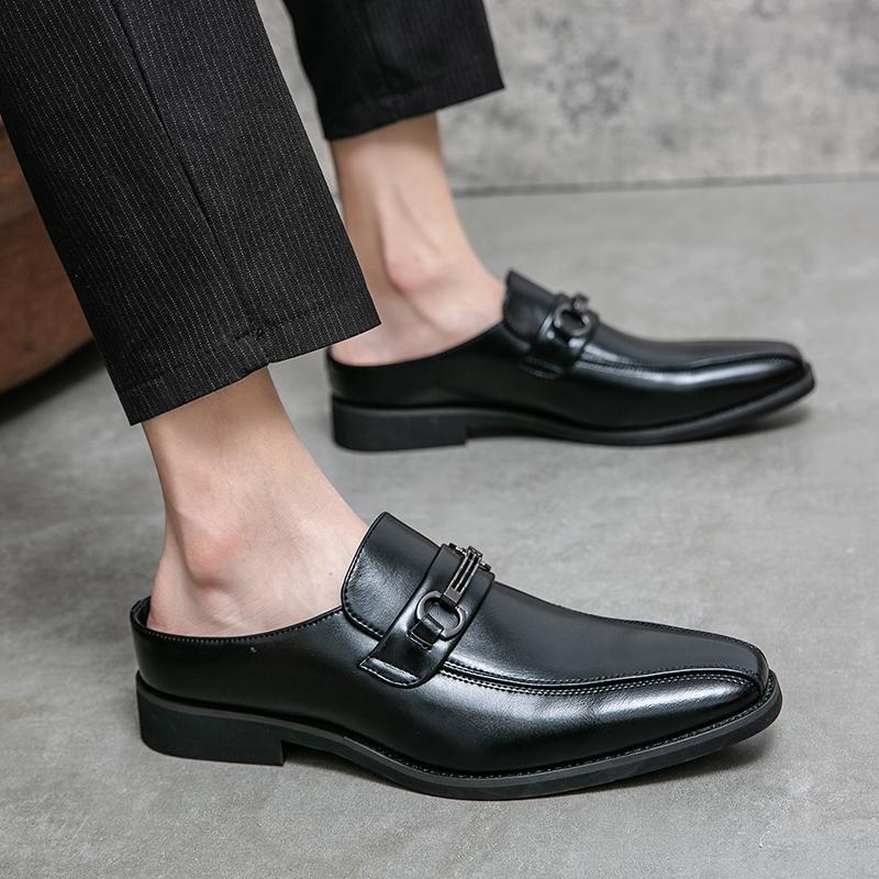 Полуботинки Slip On для мужчин, высококачественная повседневная кожаная обувь, итальянские дизайнерские летние модные мокасины 2024 года, лоферы, туфли-оксфорды