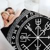 Vegvisir Throw Blanket Plaid on the sofa Heavy Luxury St Giant Sofa Blankets