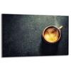 GLASS PROTECTIVE PLATE FOR STOVE 80x52 COFFEE
