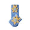 Cartoon Floor Stockings Women Mid-Calf Coral Fleece Socks Funny Furry Plush Sock  Winter