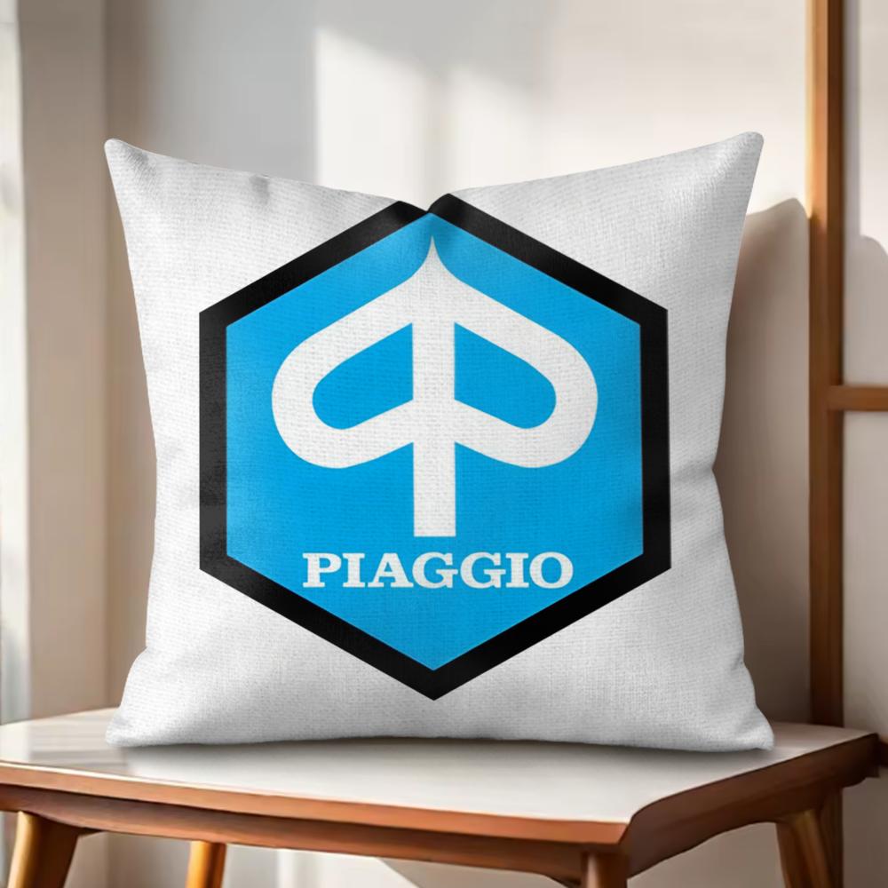 Classic PPiaggio Cushion Cover Natural Linen Organic Fabric DoubleSided Printing Couch Pillow Covers Home Decor