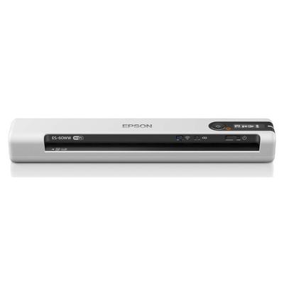 Сканер Epson ES-60WW (Мобильный/A4/USB/Wi-Fi/Белый)