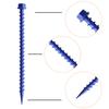 6Pcs 26.6CM Screw-in Tent Stake Heavy Duty Multi-functional Outdoor Garden Yard Camping