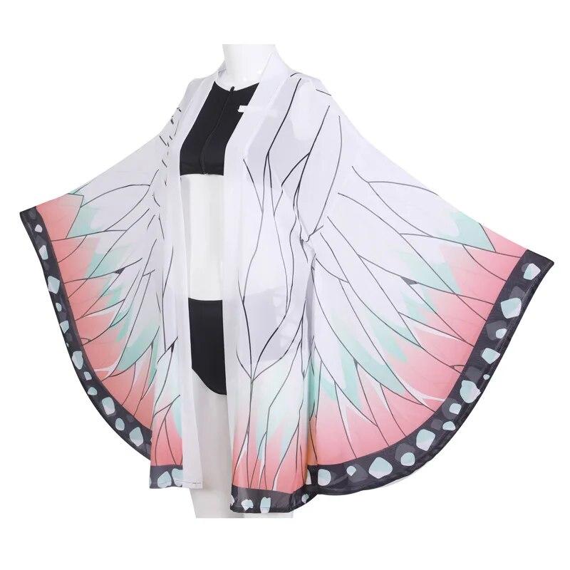 Аниме Demon Slayer Kochou Shinobu Косплей Костюм Купальник Rengoku Shinjurou Kimetsu No Yaiba Kamado Tanjirou Бикини Купальник