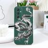 Металлический Чехол-Дракон Для Samsung Galaxy A55 A35 A25 A15 A56 A36 A26 A16 A06 A05 A05S A54 A34 A24 A14 A04 A04S A04E 4G 5G Обложка