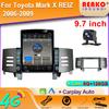 9.7" Vertical Style Tesla Screen Car Radio For Toyota Reiz Mark X RHD LHD 2007 2009 GPS Navigation Multimedia Player Carplay