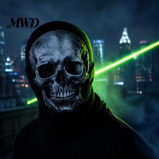 Lightweight Comfortable Tactical Mask Skull Print Halloween Balaclava, Breathable Mesh Full Face with Cool Cosplay Costume Accessories 3D Print,
