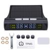 TPMS Солнечный датчик давления в шинах Система контроля давления в шинах автомобиля с 4 внутренними/внешними датчиками TMPS