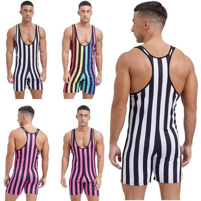 Мужской цельный купальник без рукавов Slim Fit для фитнеса, спортзала, спортивный боди, мужская одежда для серфинга