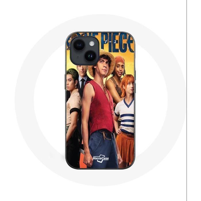 Coque - Maniacase - Iphone 14 - Anime One Piece Luffy - Silicone - Souple