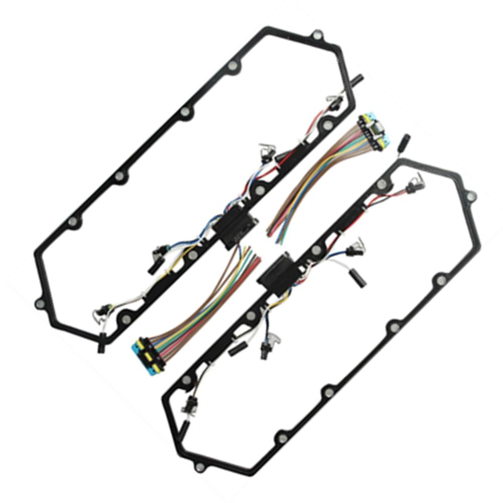 Комплект прокладок клапанной крышки, жгута проводов и свечей накаливания 615-201 для Ford F250 F350 E250 7.3L