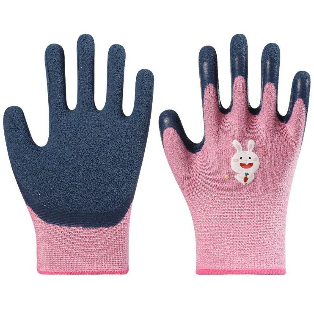 Non-Slip Kids Gardening Glove Waterproof Garden Glove Cute Children Protective Glove  Planting