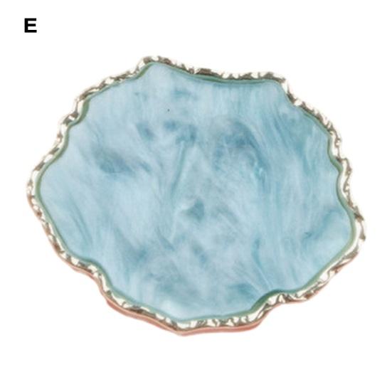 Ring Nail Coloring Palette Imitation Shell Easy To Use Beautiful Colors Manicure Tool Coloring Palette