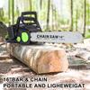 16 Inch Cordless Chainsaw Brushless Motor Electric Chainsaw Battery Powered Chainsaw with 2 X 4Ah Batteries Auto-Lubrication Chain Saw