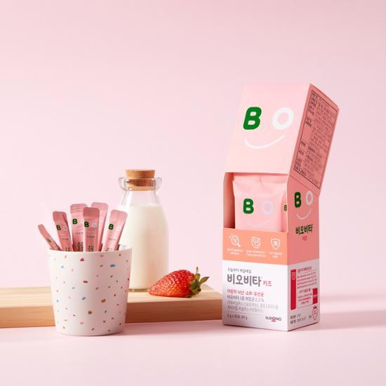 Biovita Kids Масляная кислота 60 пакетиков (запас на 2 месяца), Корейская здоровая пища