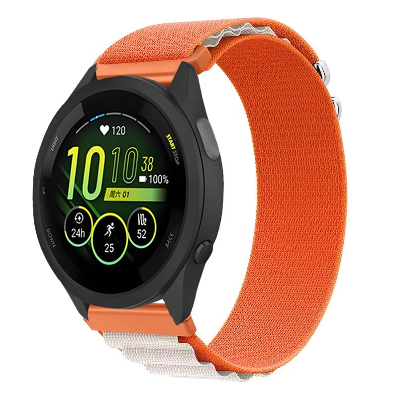 22 мм 20 мм Альпийский ремешок для Garmin Forerunner 265 165 55 965 Нейлоновый браслет Наручный ремешок Garmin Vivomove Trend/Venu 3/Active 5