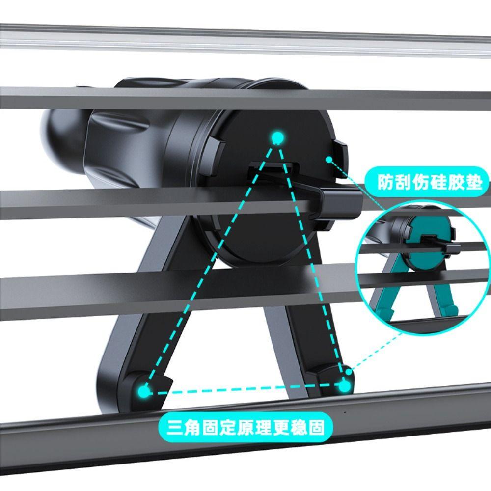 Adjustable Car Air Vent Clip Mount 17mm Ball Head Base Phone Holder Clamp Phone Stand Clip