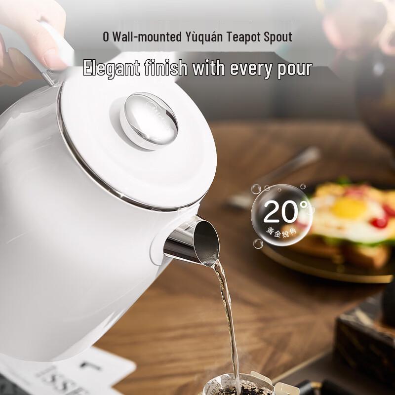 Midea 1.7L 316L Stainless Steel Electric Kettle CN plug (adapter included)