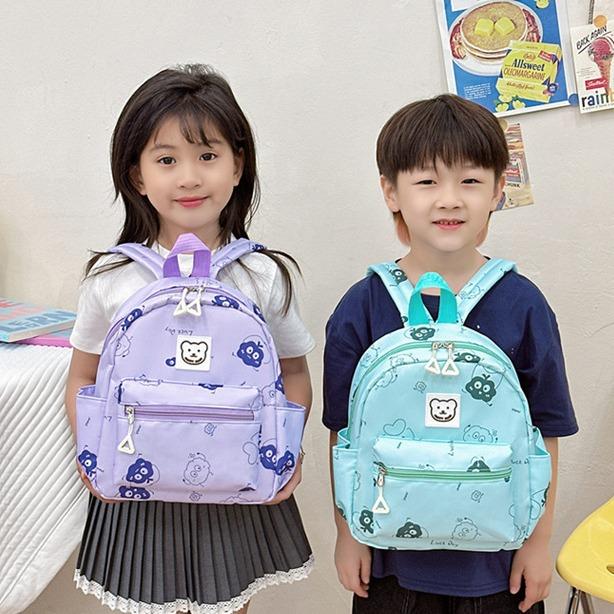 Kindergarten Schoolbag Lightweight Student Flow Cute Child Backpack Cartoon Cute Boys and Girls Backpack