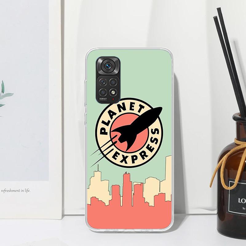 Futurama Planet Express Phone Case For Xiaomi Redmi Note 15 13 14S 14 Pro Plus 12S 11S 10S 12 11E 10 11T Art Fundas Back Cover R