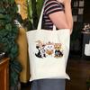 Сумка-тоут Cataholic Кошачья мама, которая любит магию, сумка через плечо Кошки на Хэллоуин Сумка-тоут Magic Cat Сумка-тоут женская модная сумка-тоут