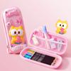1 шт. для студентов, милый пенал Kawaii, многосекционный 3D-пенал для мультяшных канцелярских принадлежностей