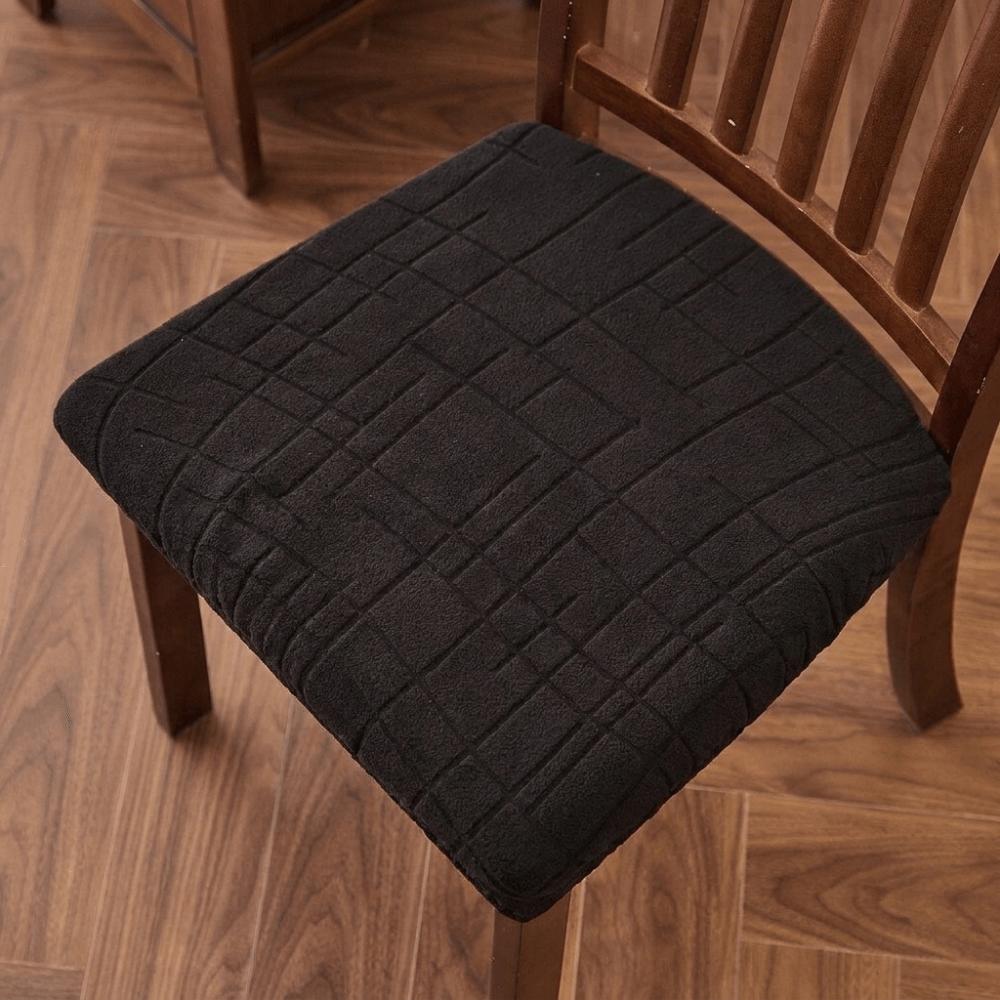 Soft Chair Cushion Cover Non-Slip Seat Cover Stretchable Seat Protector Living Room