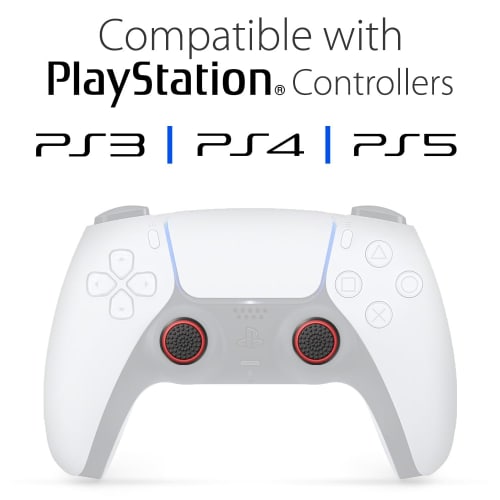 Fosmon Analog Stick Protective Cover (Set of 4) Joystick Cover Assist Cap Compatible with PS4 / PS3 / Xbox 360 / Nintendo Wii U, Wii Nunchuck Controll