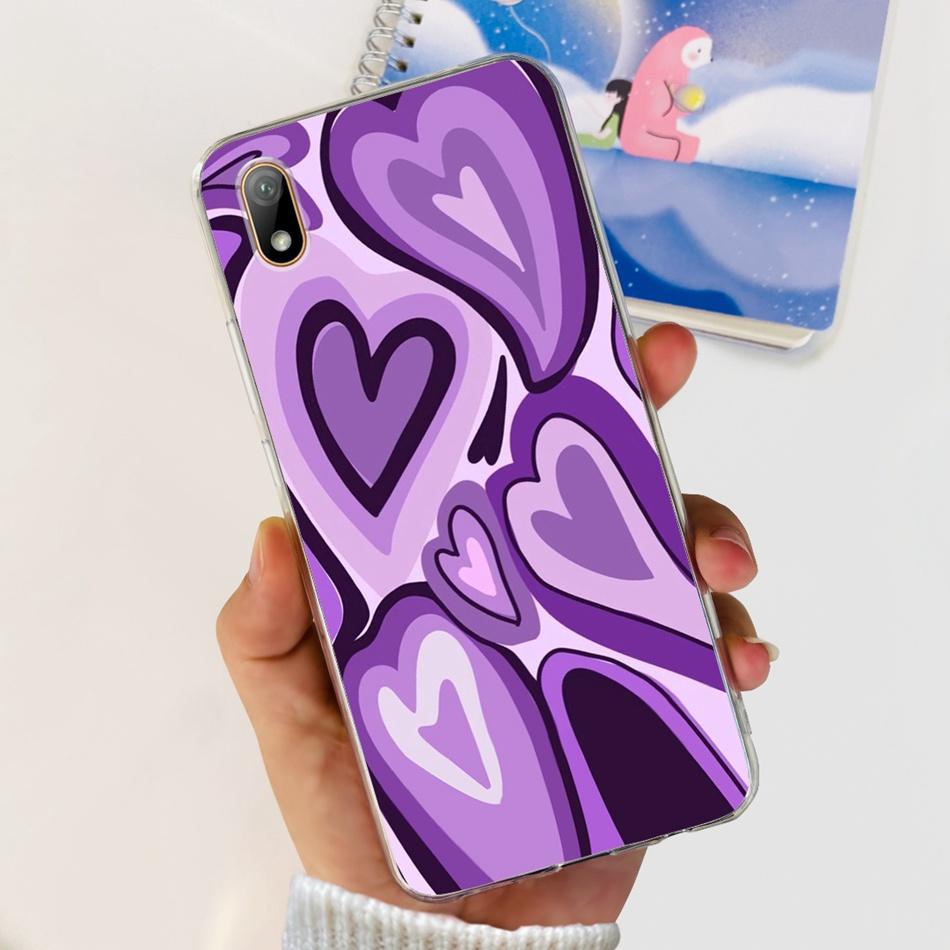 For Huawei Y5 2019 Phone Case Huawei Y5 (2019) AMN-LX9 LX1 LX2 LX3 Fashion Painted Soft Silicone TPU Slim Back Cover