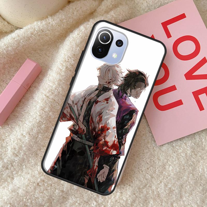 Чехол с изображением аниме Shinazugawa Genya для POCO X4 Pro F3 M3 M4 Pro X3 Pro GT, чехол для телефона Xiaomi 12 11T Pro Mi 11 Lite