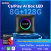 NEA5 CarlinKit Android 13 SDM660 6225 CarPlay Ai Box Светодиодный 8-ядерный Беспроводной Android Auto и CarPlay Автомобильный USB-адаптер 64G 128G FOTA Обновление