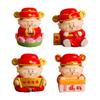 2025 Chinese New Year Decor Chinese God Figurines God of Fortune Figurine for Table Car Centerpiece Bookshelf Decoration