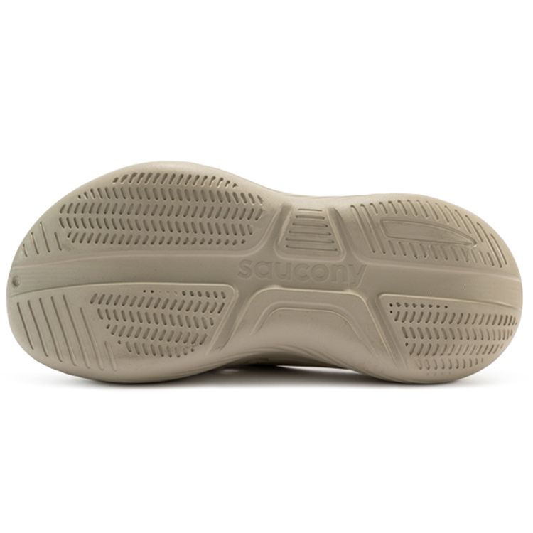 SAUCONY Cradle Fashion Cushioning Comfortable Slip-On EVA Non-Slip Wear-Resistant Casual Slippers Unisex Slippers Beige S28901-1