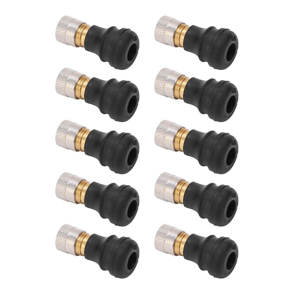 10 PCS Rubber Tubeless Tire Valve Stems for Xiaomi Scooter and M365 Pro, Etc. Parts Upgrade