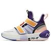 Кроссовки для баскетбола Dragon Ball Super X Frieza First Form с высоким берцем, мужские кроссовки белого и фиолетового цветов 11941602-1