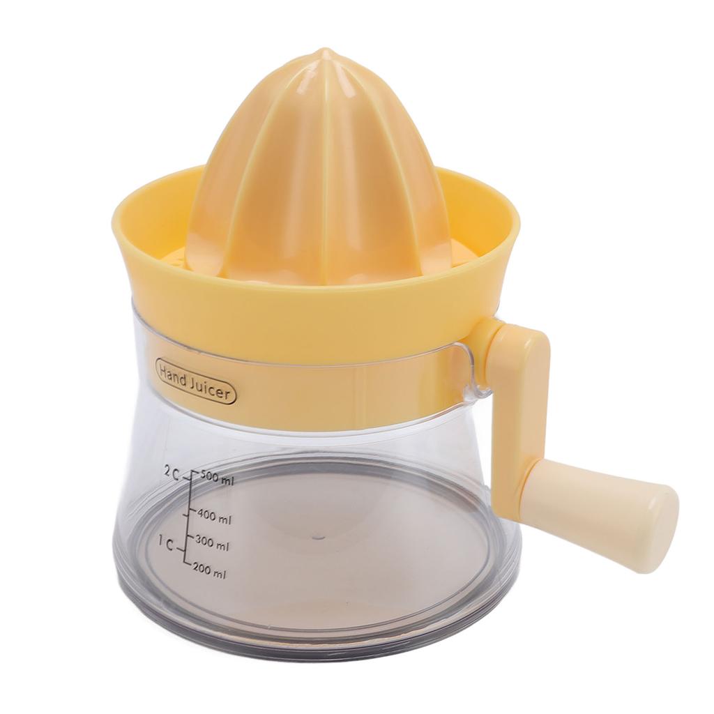 Соковыжималка для цитрусовых с ручным приводом 500 мл Многофункциональная ручная соковыжималка для лимона и лайма со шкалой для