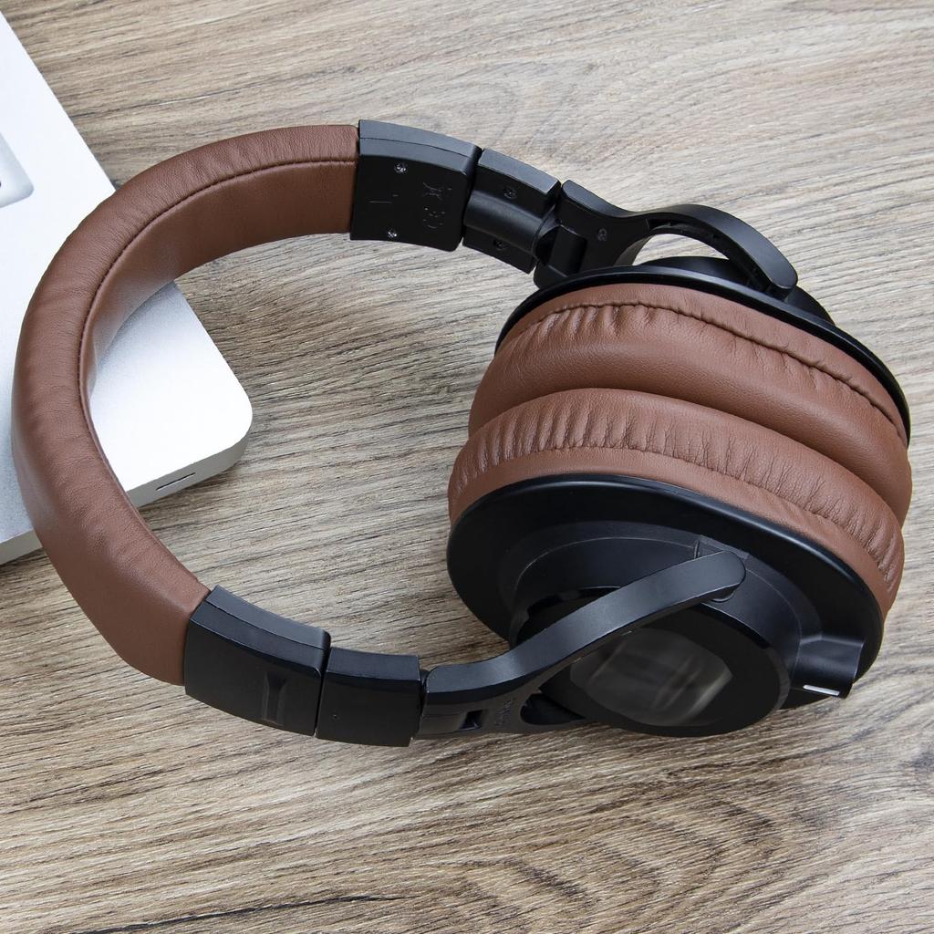 SOULWIT Чехол для оголовья для Audio Technica ATH M40X Защитный чехол для наушников из протеиновой кожи Сменный ремонтный ремешок для головы Сменная лента Кофе M40,